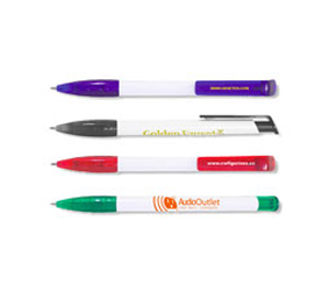 Plunger Action Retractable Ballpoint