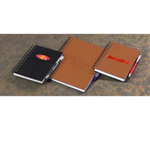 Leather Cover Notebooks (7" x 10")