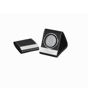 Executive Leather Alarm Clock