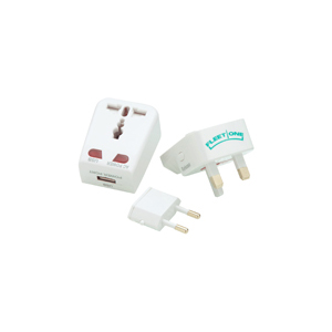 Universal Travel Adapter with USB Port