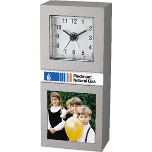 DESK CLOCK & PICTURE FRAME