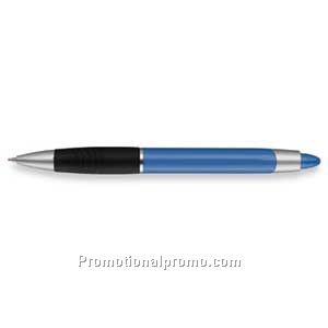 Paper Mate Element Pearlized Blue Barrel/Black Grip Blue Ink Ball Pen