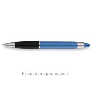 Paper Mate Element Pearlized Blue Barrel/Black Grip Black Ink Ball Pen