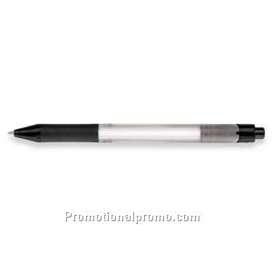 Paper Mate Spirit Frosted White Barrel/Smoke Grip & Trim Gel Pen