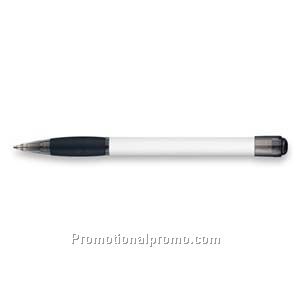 Paper Mate Visibility White Barrel/Black Trim Ball Pen
