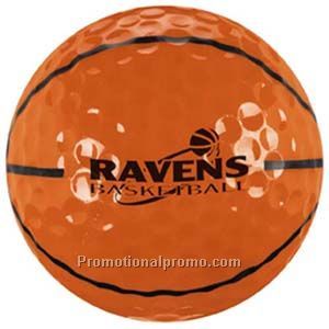 Basketball Custom Logo Golf Ball