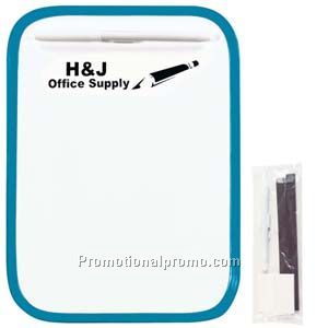 Tropical Framed Dry-Erase Memo Board