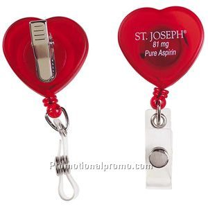 Heart Badge Holder