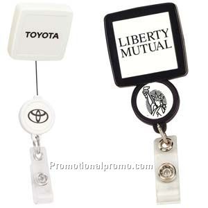 Dual Imprint Badge Holder