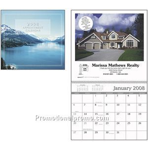 Custom Single Image Appointment Calendar 3 or 4 C