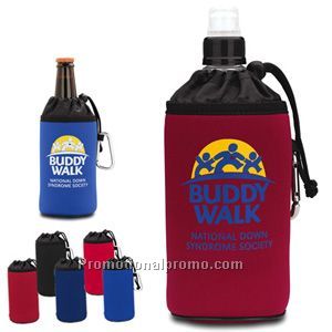 Deluxe Koozie(TM) Bottle Kooler