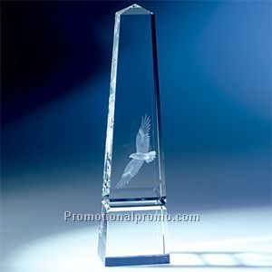 Bristol Obelisk w Image 3 Crystal(TM) Flying Eagle