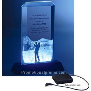 Ace with Lighted Base