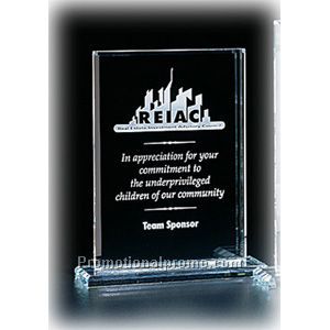Vertical Gem Cut Award - Medium