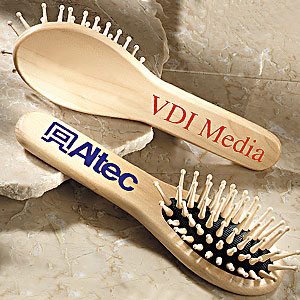 Small oval wood brushes