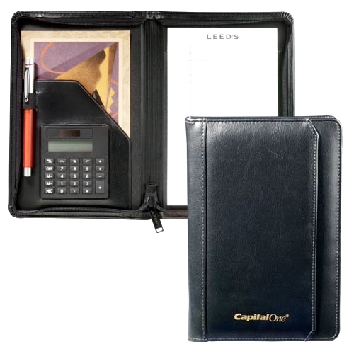 Manchester Jr. Padfolio with Solar Calculator