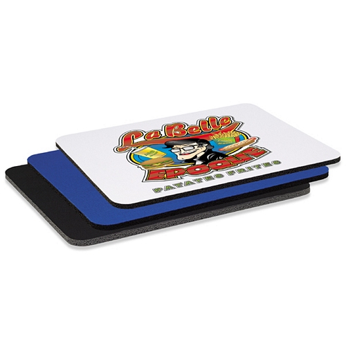 1/4" RECTANGULAR RUBBER MOUSE PAD