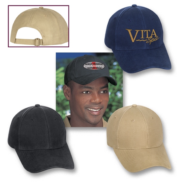 CONSTRUCTED BRUSHED CANVAS CAP