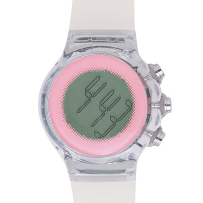 Circular Digital Watch