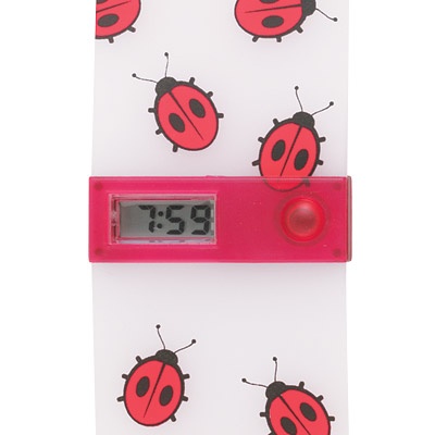 Wrist Hugging Digital Watch.