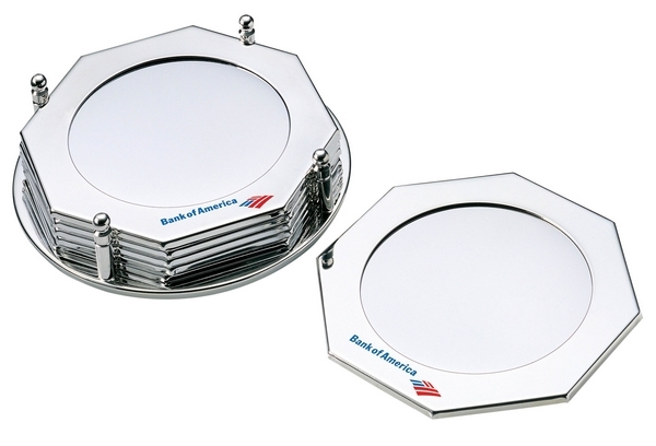 6 Coaster Set & Holder