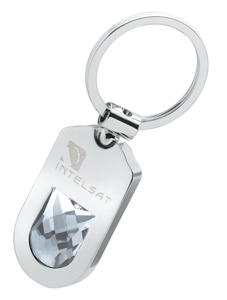 Keytag With Crystal