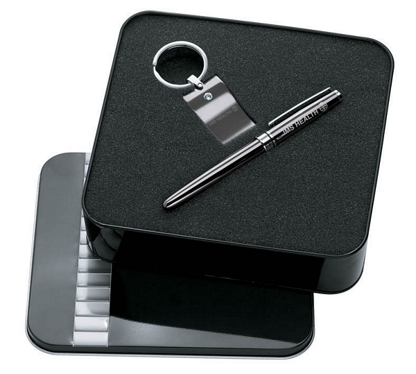 Rollerball Pen / Keyring Giftset