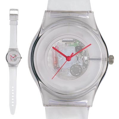 Transparent Time Watch