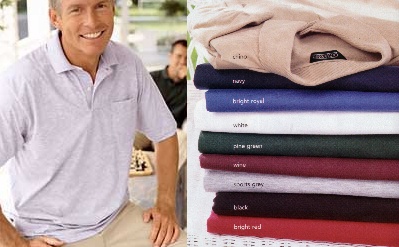 Outer Banks 60/40 Jersey Polo with Pocket