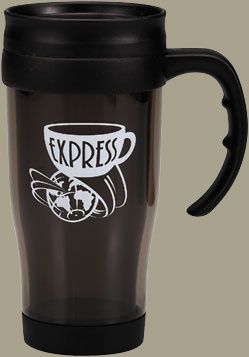 15 oz Double Wall Translucent Travel Mug