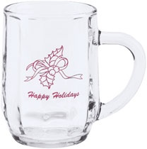 10 oz Glass Haworth Distinction Mug