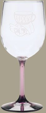 8.5 oz Clear Spectra Wine Glass