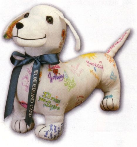 Autograph Hound with Ribbon