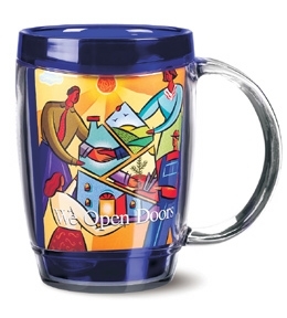 14 oz. Thermal Desk Mug