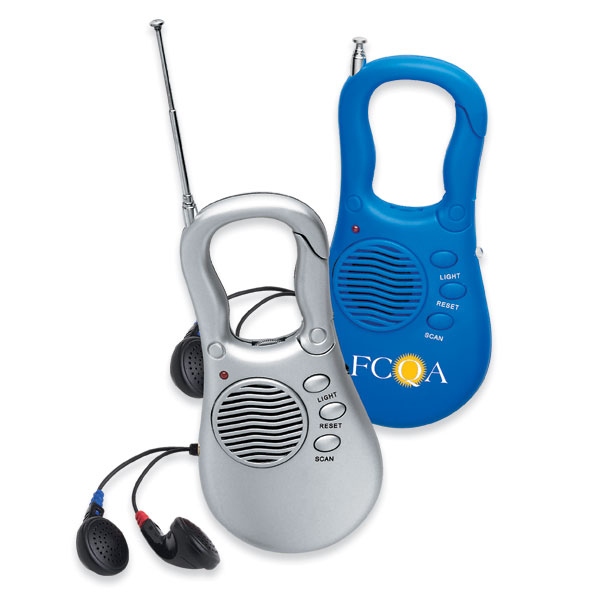 THE CARABINER RADIO/FLASHLIGHT