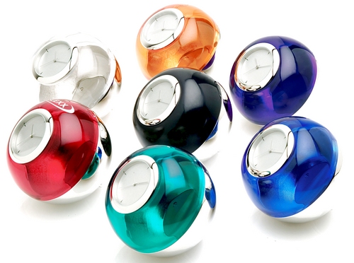 Clock and Paper Clip Holder