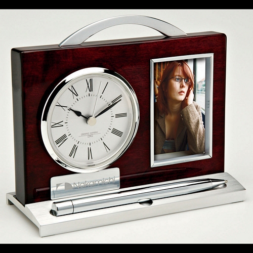 PEN, CLOCK & PHOTO FRAME