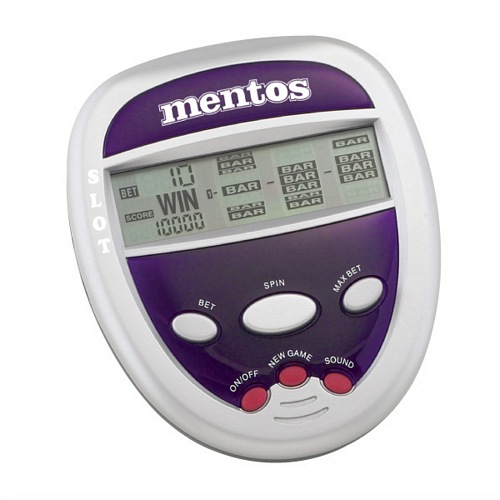 HAND-HELD CASION SLOT GAME