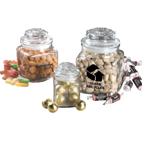 10 oz Glass Jars with B fills