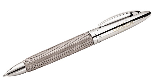 Woven Steel Barrel Pen