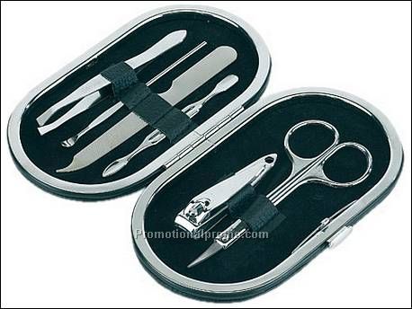 6 delig manicure set in luxe ovaal...