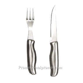 8 Piece steak knife and fork set