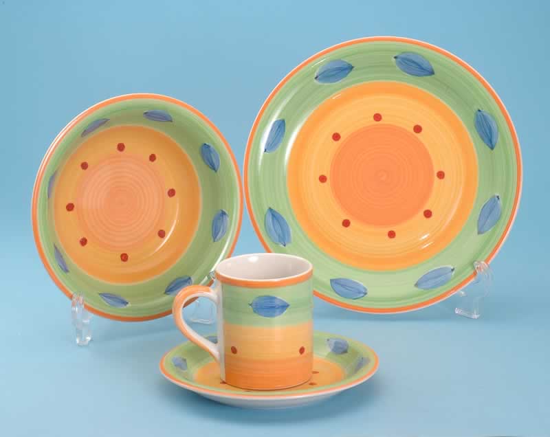 hand painted dinnerware 
  
   
     
    