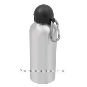 ALUMINIUM WATER BOTTLE AND CARABINER