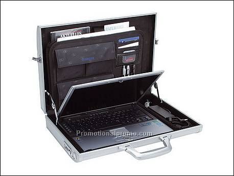 Aluminium laptop-attache