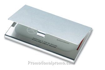 Aluminium business card holder