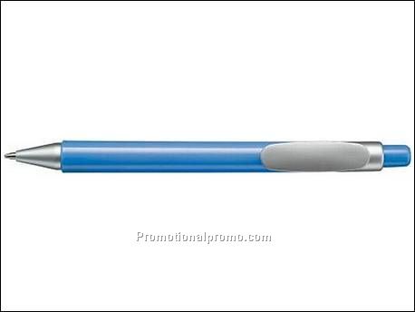Athens. Balpen. Blauw schrijvend.