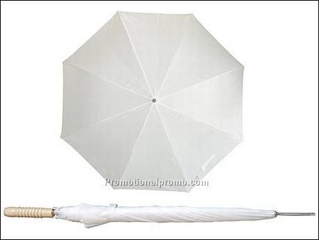 Automatische paraplu met houten...