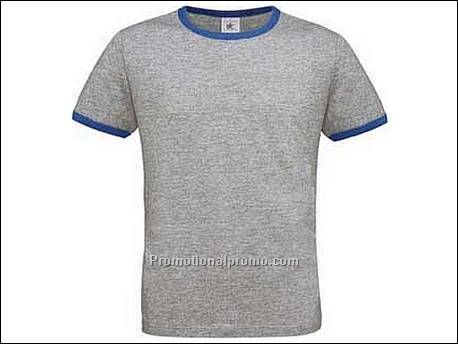 B&C Men-only Play Sport Grey/Royal Blue