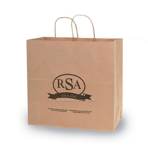 Bag - Natural Kraft Shopping, 13